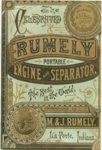 One for the Ages: A Horse-Drawn Rumely Image